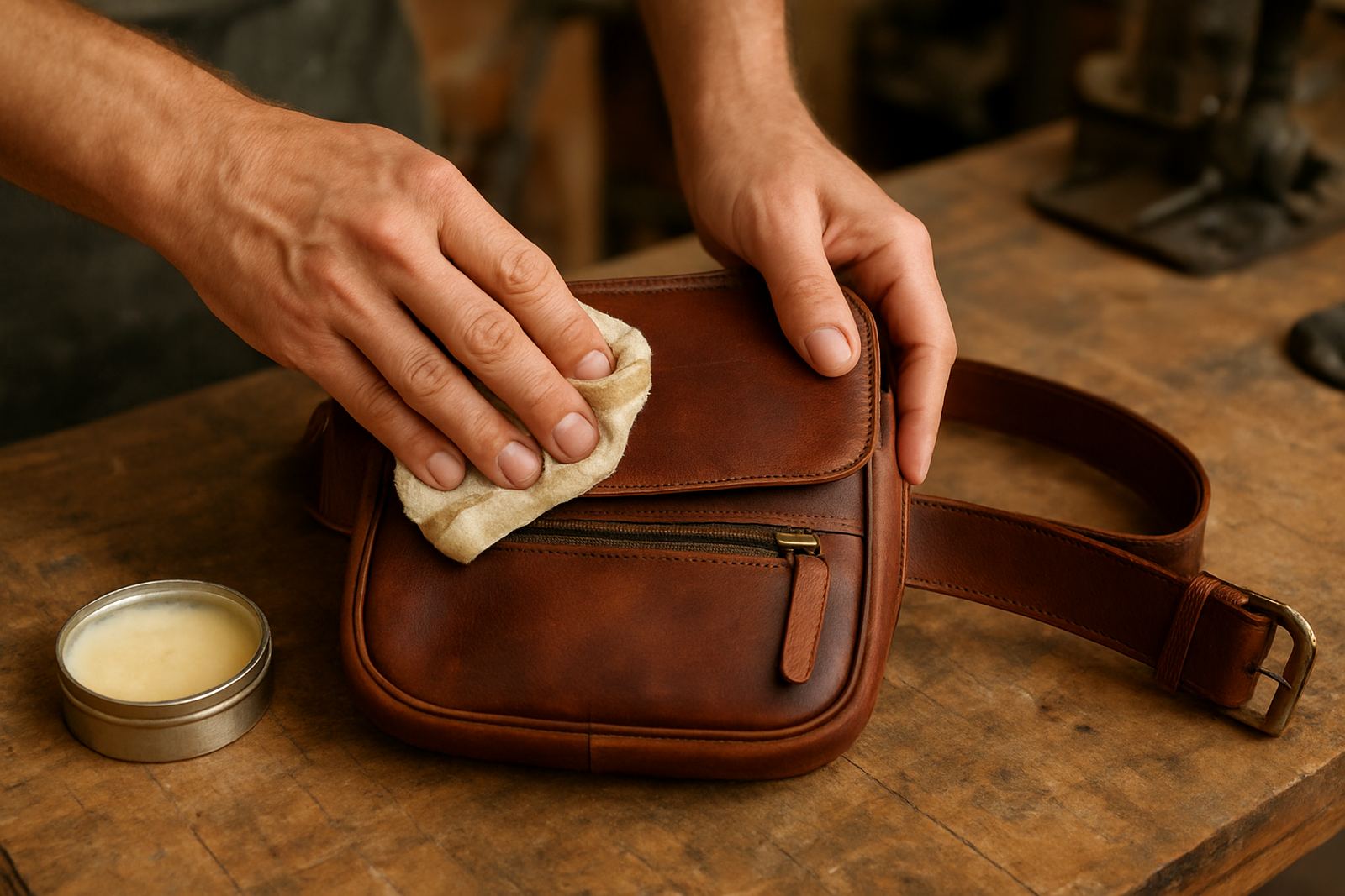 Condition Leather Gently
