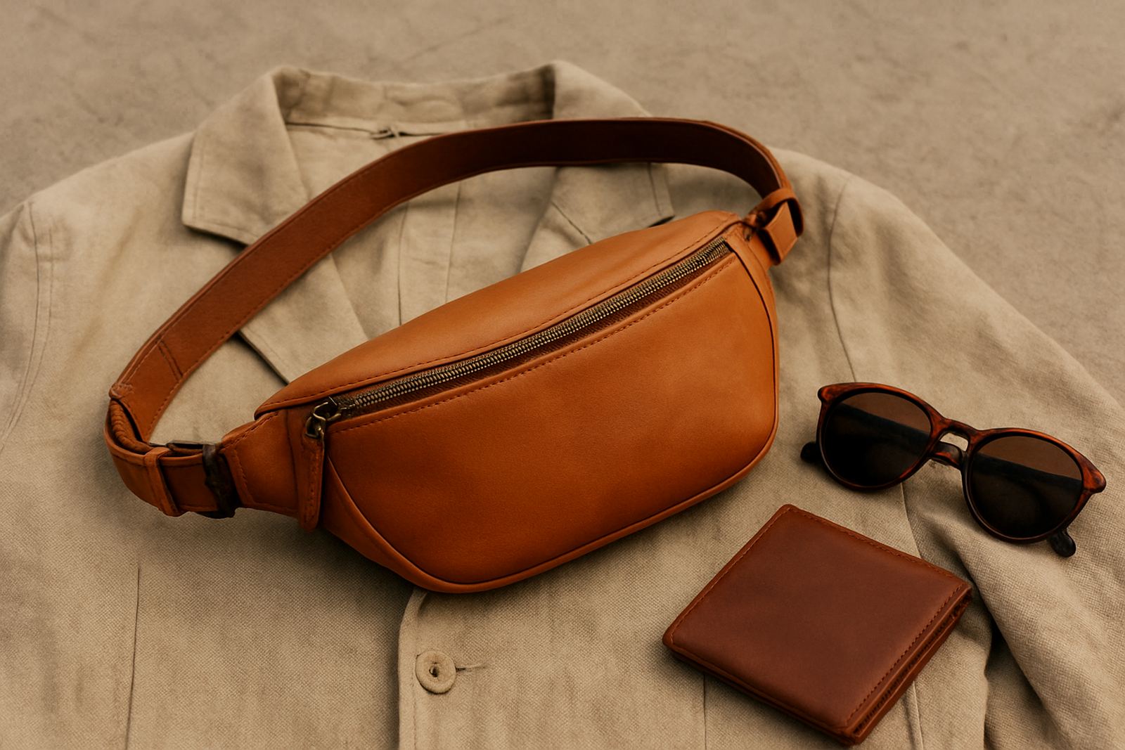 Classic Tan Leather