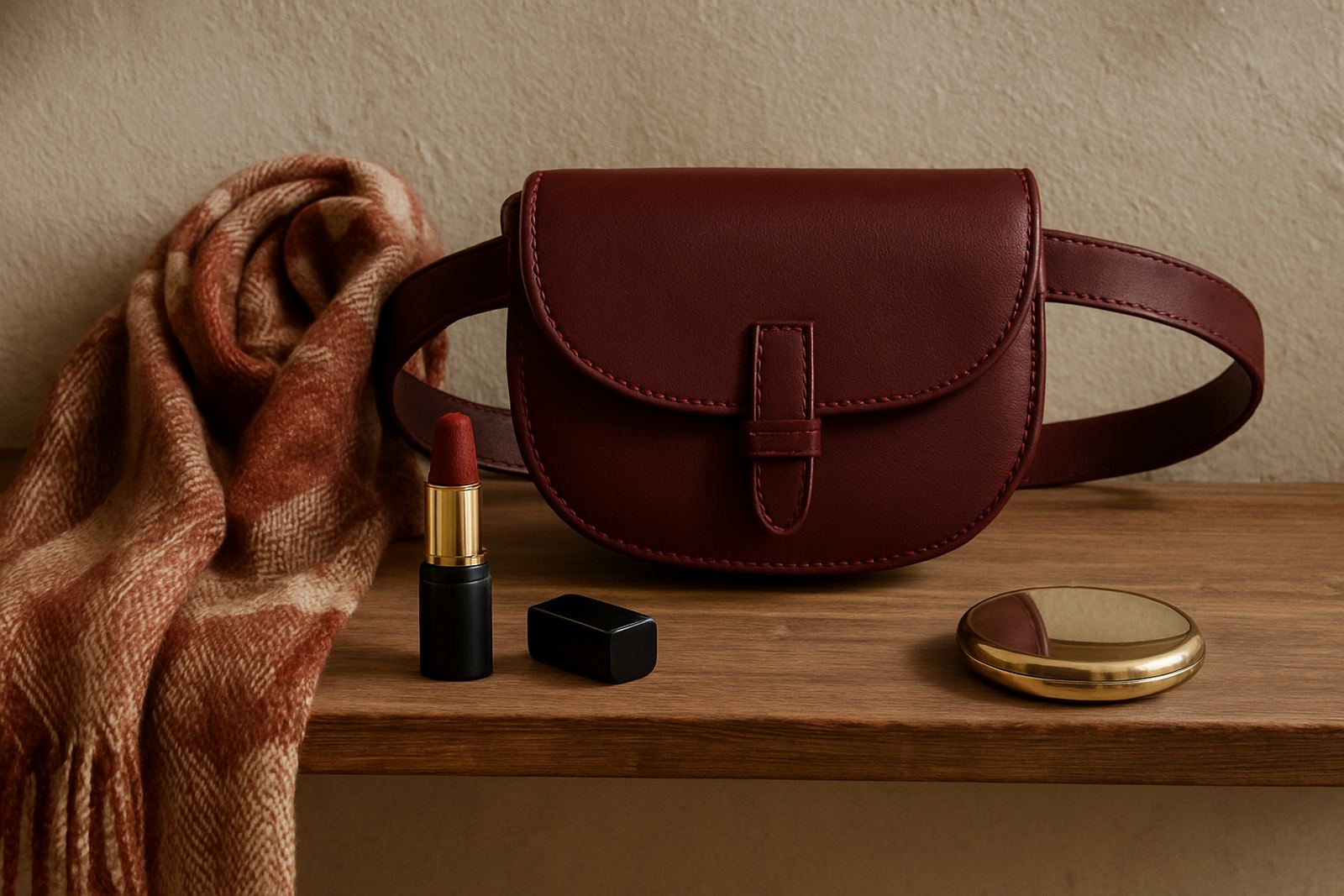 Soft Burgundy Leather