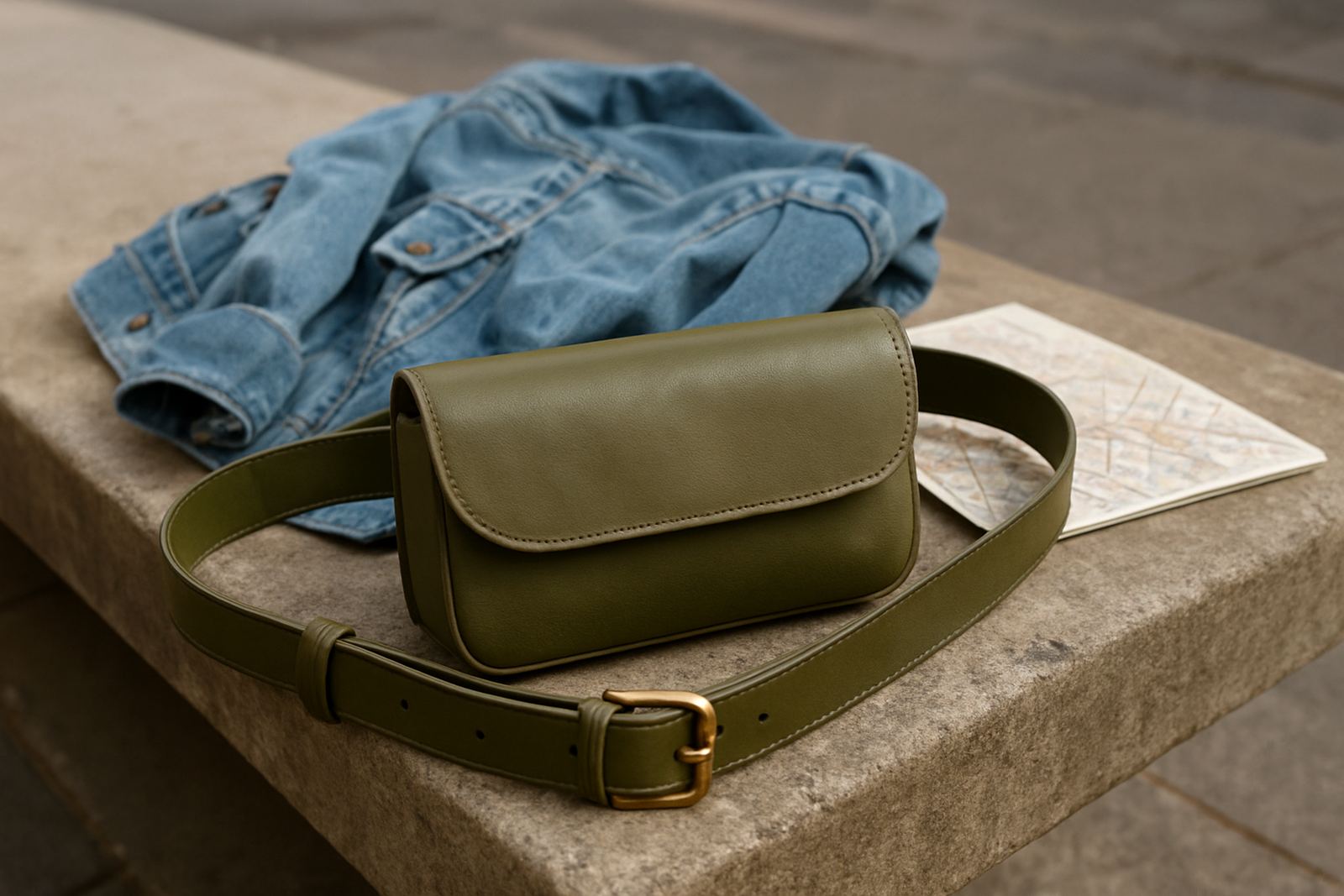 Soft Olive Leather
